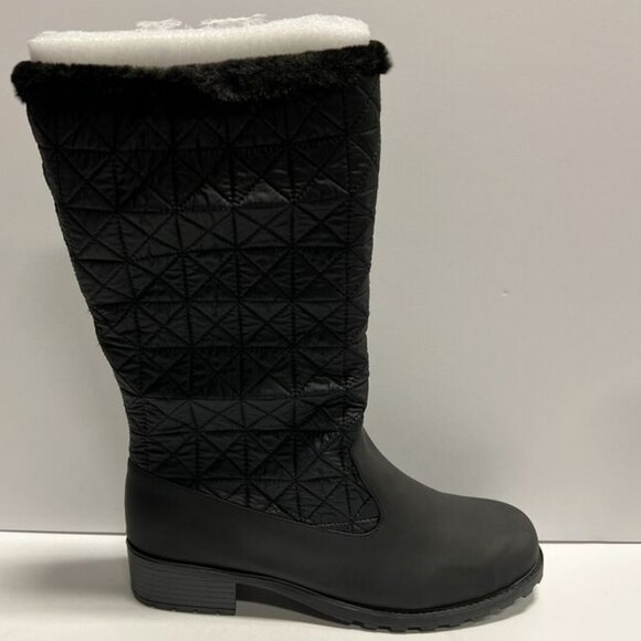 Trotters Women's Benji Knee High Boots Black Size 11W